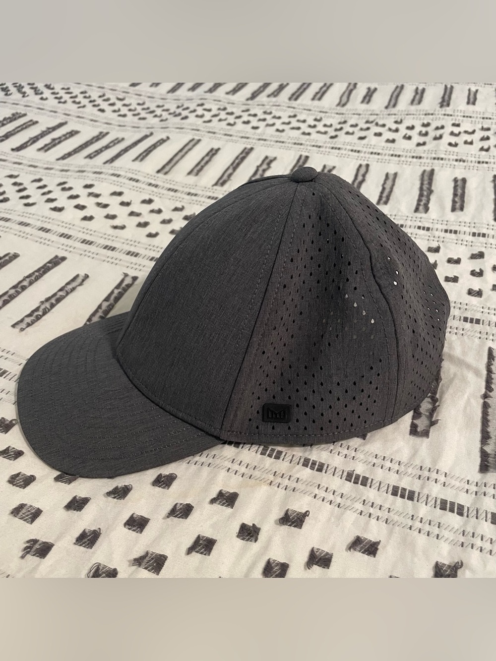 Melin A-Game Hydro Performance Snapback Hat - Heather Charcoal (Classic Fit)